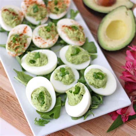 Avocado Deviled Eggs Living Well Kitchen