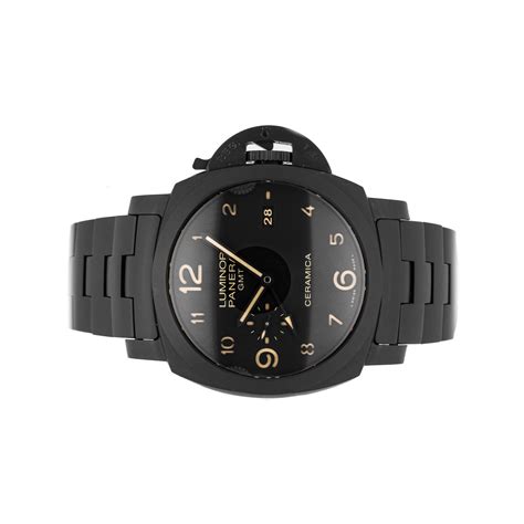 Panerai Luminor Days Gmt Tuttonero Pam Luxury Watches On