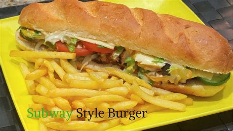 Subway Burger Recipe In Urdu | Deporecipe.co