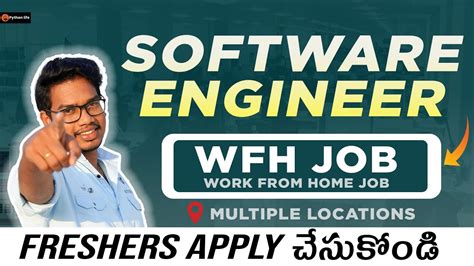 Software Engineer Work From Home IT Jobs Internships Freshers IT