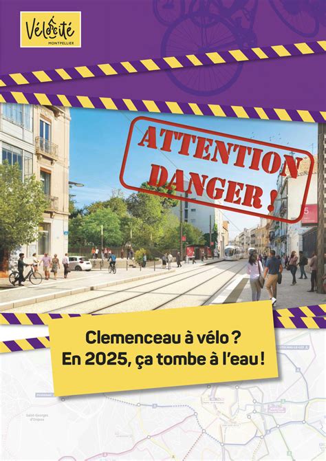 Lavenue Clemenceau cyclable en 2025 Vélocité Grand Montpellier