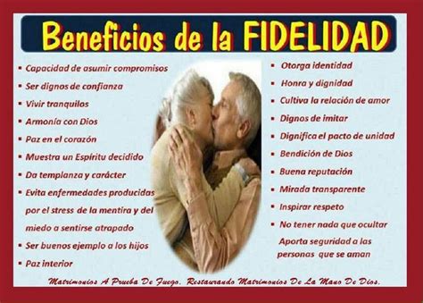 Beneficio De La Fidelidad En El Matrimonio Marriage Quotes Remember