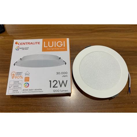 Jual Lampu Led Panel Downlight IB Inbow 12 Watt Bulat 4 Centralite