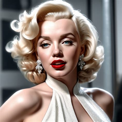 Very Detailed And Hyper Realistic Marilyn Monroe Wea