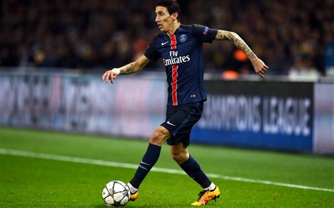 Download Wallpapers Angel Di Maria 4k Psg Argentinian Footballer