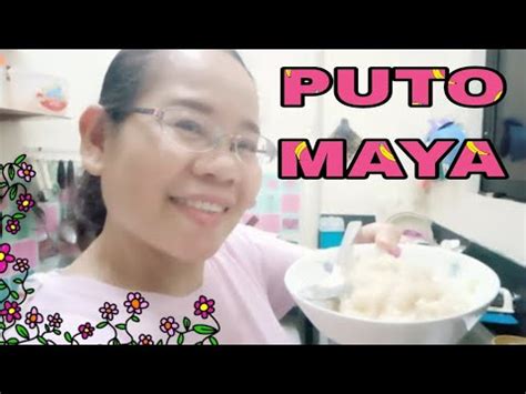 Nagluto Ako Ng Puto Maya Bisaya Style Perfect Sa Lasa YouTube