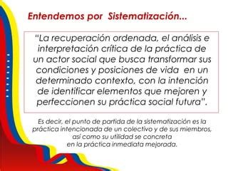 Sistematizacion Ppt