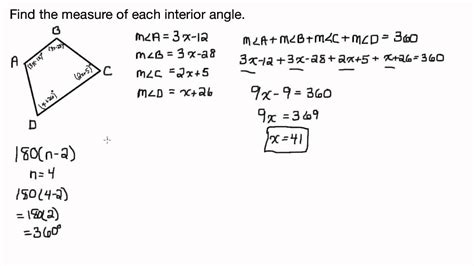 Find The Value Of X And The Measure Of The Exterior Angle