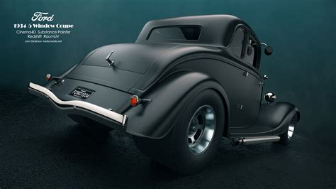 Ford Window Coupe Hot Rod On Behance