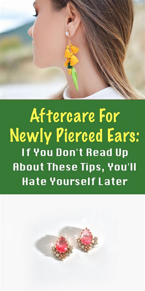 25 Dos And Donts To Properly Care For A Newly Pierced Earlobe Ear