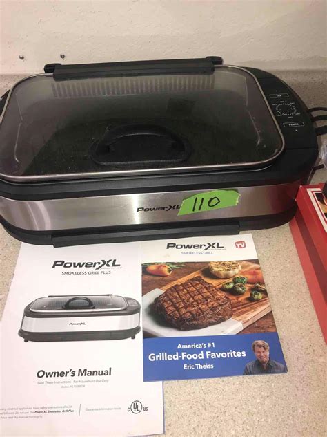 Power Xl Smokeless Grill Plus Proxibid