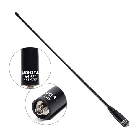 Nagoya Na Sma F Female Dual Band Vhf Uhf Mhz Soft Antenna