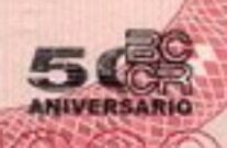 Billete De Banco Colones Costa Rica Th Anniversary Of