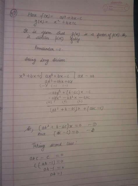 If Alpha And Beta Are The Zeroes Of The Polynomial Fx Ax2 Bx C Then Find 1alpha2