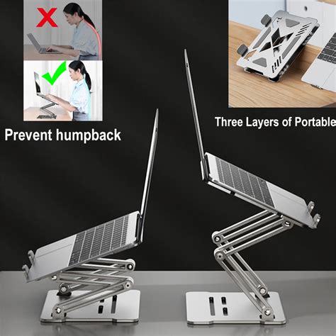 Soporte De Escritorio Ajustable Para Port Til Macbook Pro Riser