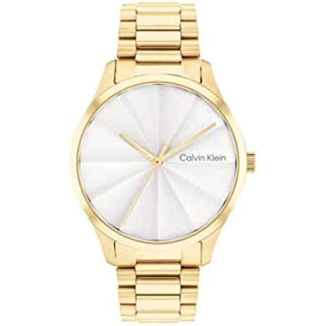 Ripley Reloj Calvin Klein Mujer Lujo Dorado