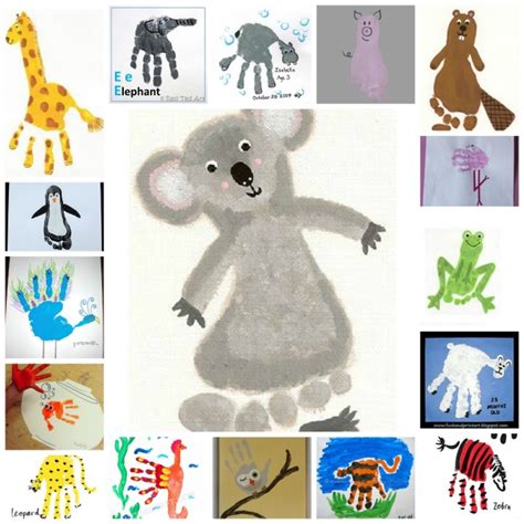 Best Templates Handprint Animal Art