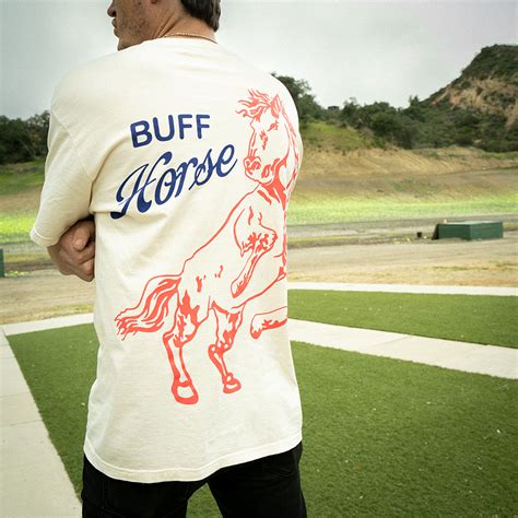 Big Buff Horse T-Shirt - Natural – Donut Media Store