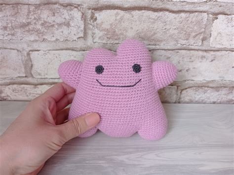 Pattern Ditto Plush Amigurumi Crochet Etsy