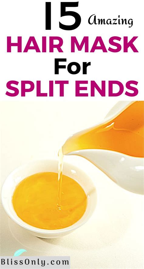 15 Effective Hair Masks For Split Ends