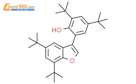 61551 57 3 Phenol 2 5 7 Bis 1 1 Dimethylethyl 3 Benzofuranyl 4 6 Bis