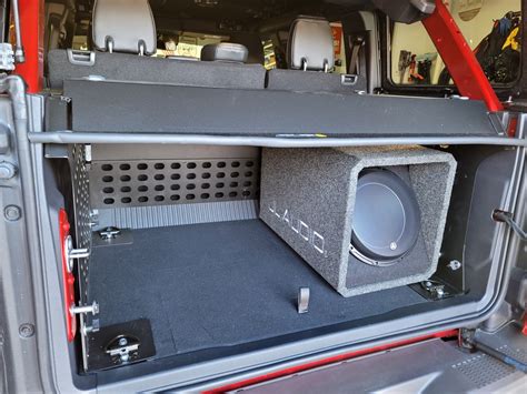 Jl Audio Stealthbox Subwoofer Enclosure For Bronco Now Available Page