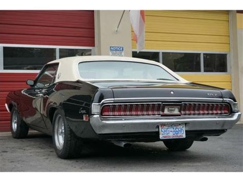 1970 MERCURY COUGAR XR7 115125 Miles Black 3 Spd Auto For Sale Photos