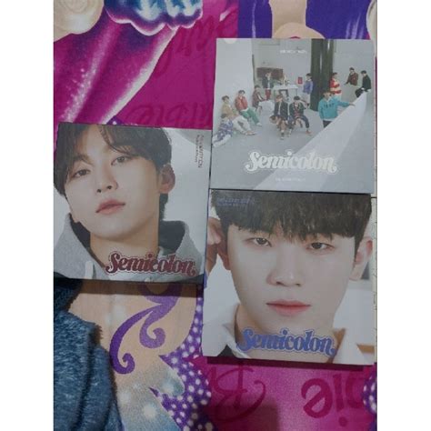 Shopee Album Special Semicolon Album Seventeen Cover Woozi