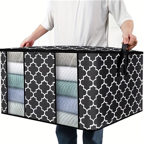 1pc Window Wardrobe Storage Bag Moisture Proof Quilt Storage Organizer