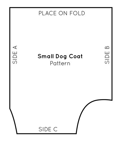 Template Downloadable Free Printable Dog Clothes Patterns - Printable