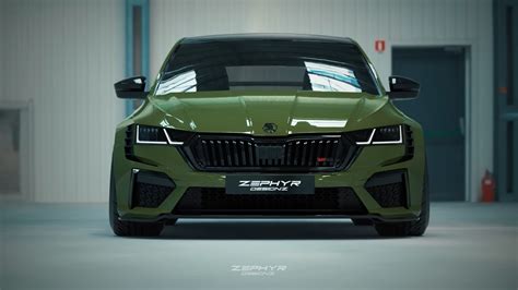 Skoda Octavia VRS Custom Wide Body Kit By Zephyr Buy With Delivery