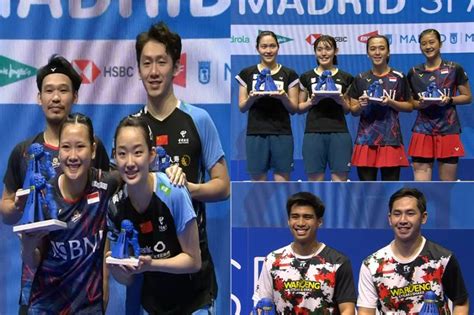 Hasil Lengkap Final Spain Masters 2024 Juara Umum Indonesia Bawa