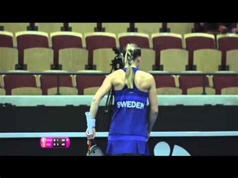 Highlights Johanna Larsson Swe V Belinda Bencic Sui Video