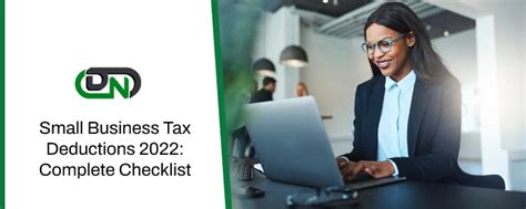 Small Business Tax Deductions 2022 Complete Checklist