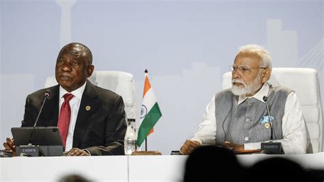 Brics Summit South Africas Ramaphosa And Indias Modi Invite Iran