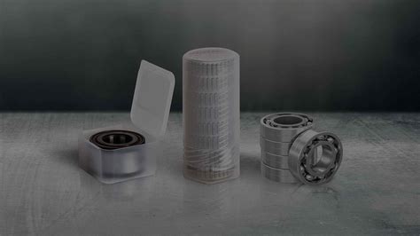 Packaging For Needle Roller And Miniature Bearings Rose Plastic