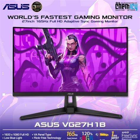 Jual Asus Tuf Vg Vh B Inch Hz Full Hd Adaptive Sync Gaming