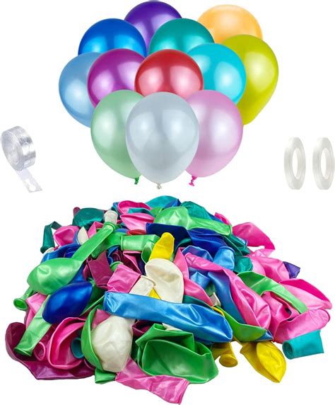 Luftballon St Ck Cm Bunte Luftballons Farben Helium