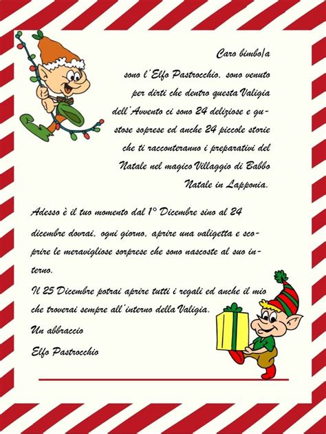 Lettera Dell Elfo Elfo Di Natale Elfo Natale