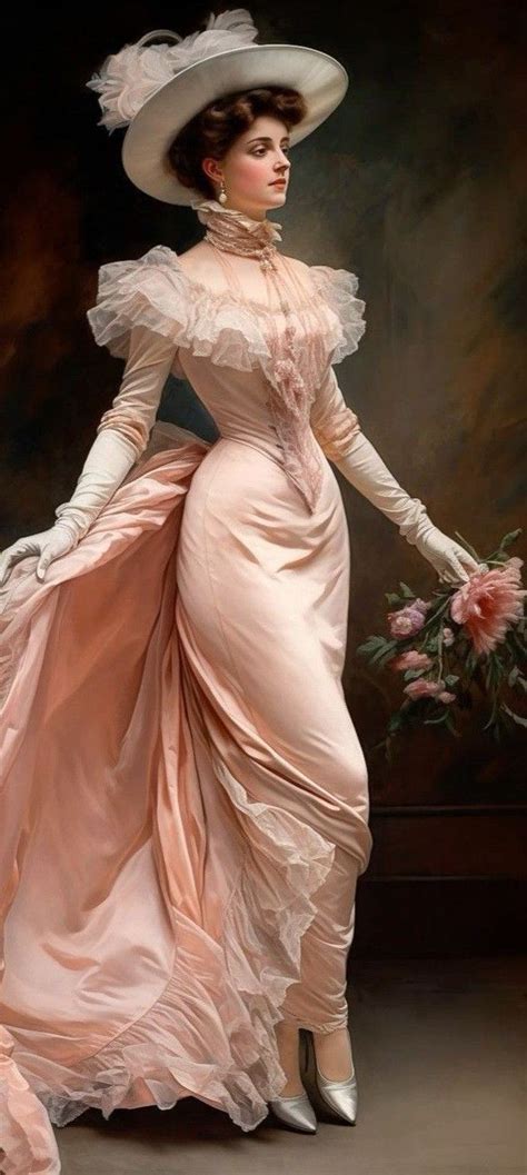 Pin By Jeannine Foret On The Art Of Flowers Victorian Fashion