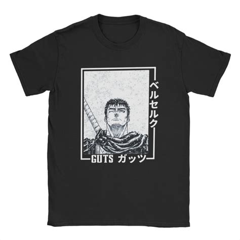 Berserk T Shirts Guts Character Anime Classic T Shirt IP0501