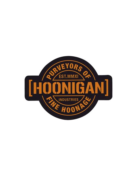 HOONIGAN Sleeper Sticker - BLACK COMBO | Tillys