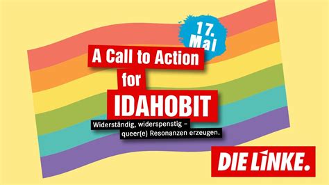 Idahobit Internationaler Tag Gegen Homo Bi Inter Und Transphobie