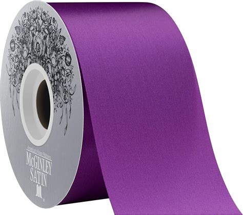 Amazon Mcginley Mills W Acetate Satin Ribbon Purple Yard