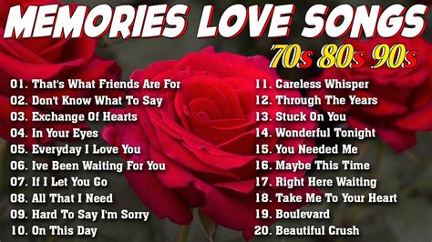 Best Romantic Love Songs 2024 Love Songs 80s 90s Playlist English