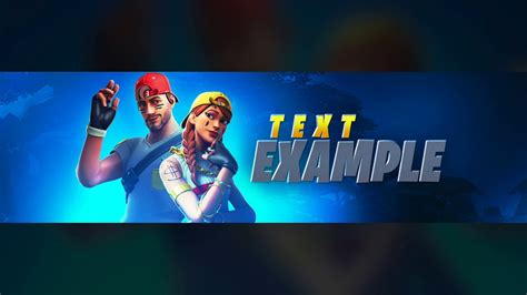 NEW FREE Fortnite "YouTube Banner" Template July 2019! - (FREE Fortnite ...