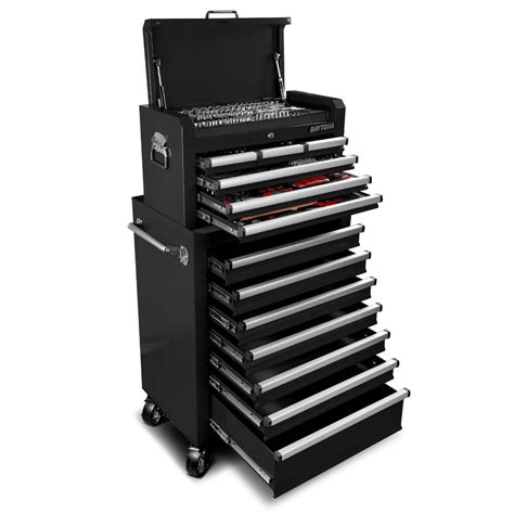 Daytona D360BLKKIT 13 Drawer 360pce Black Mechanical Tool Set With