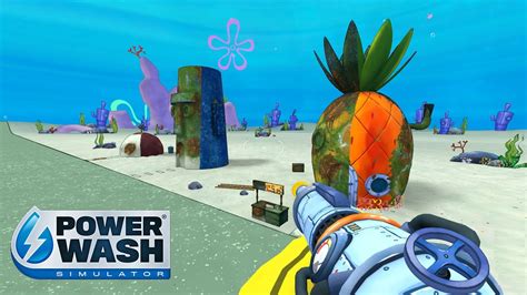 Powerwashing Spongebob S World Powerwash Simulator Youtube