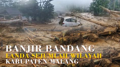 Banjir Bandang Di Malang Rusak Sejumlah Fasilitas Hariane