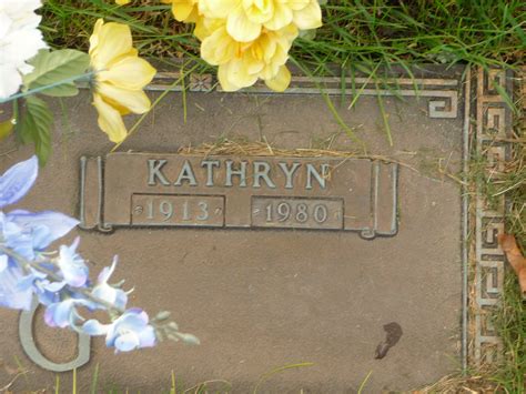 Kathryn Ihrig 1913 1980 Homenaje De Find A Grave